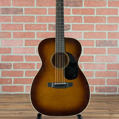 Martin Custom Shop 0014F 18 Style Engelmann Spruce, Heavy Bearclaw Acoustic Guitar - Ambertone 1933 image 1
