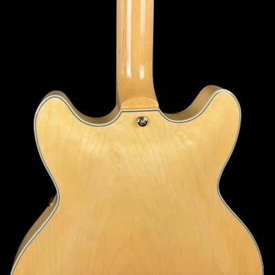 Washburn HB35 Hollowbody Electric Guitar in Natural image 7