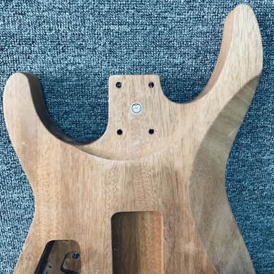 HH DIY Project Mahogany Wood Guitar Body image 3