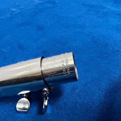 Vintage Berg Larsen Metal Alto Sax Saxophone Mouthpiece with Original Box Cap and Ligature 95/2 SMS image 7