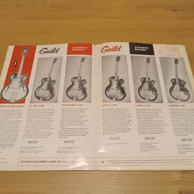 Vintage 1968 Guitar Guitar and Bass Catalog! Rare, Original Case Candy, Paperwork! image 7
