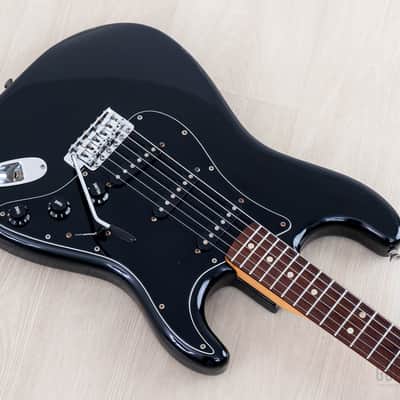 1979 Fender Stratocaster Vintage Electric Guitar Black, 100% Original w/ Case image 9