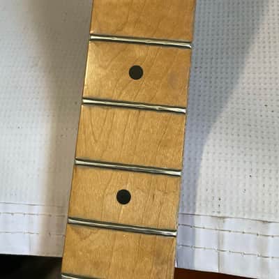 1990's Fender USA American 50th Anniversary Stratocaster Guitar Neck 22 Fret Maple Board image 9
