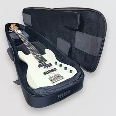 Sadowsky MetroExpress 21-Fret Verdine White Artist Line Morado Board 4-String Electric Bass Guitar - Olympic White image 13