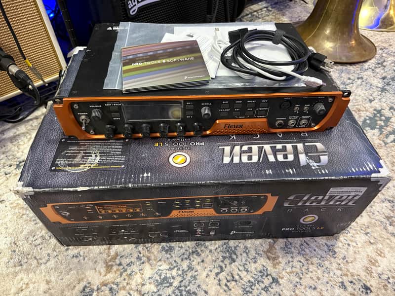 Avid Eleven Rack Guitar Multi-Effects Processor and Pro Tools Interface 2010 - 2017 - Orange image 1