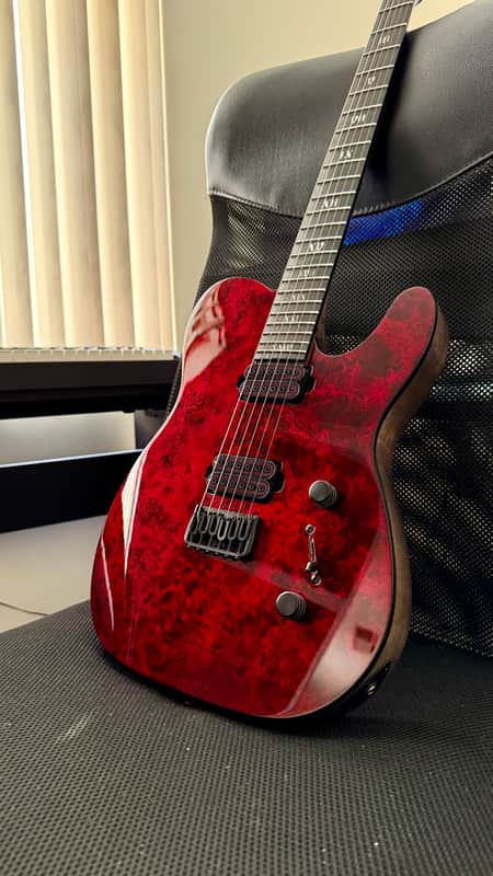 Schecter PT Apocalypse 2025 - Red Reign (w Hardcase) image 1