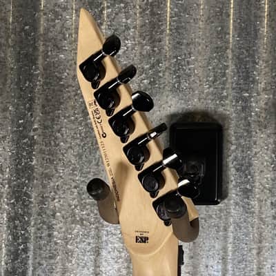 ESP LTD KH-202 Kirk Hammett Signature Gloss Black Left Hand Guitar LKH202LH #1323 Used image 4