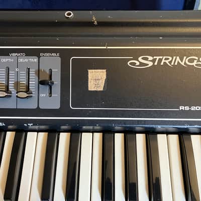Roland RS-202 61-Key String Synthesizer 1976 - 1979 - Black image 7