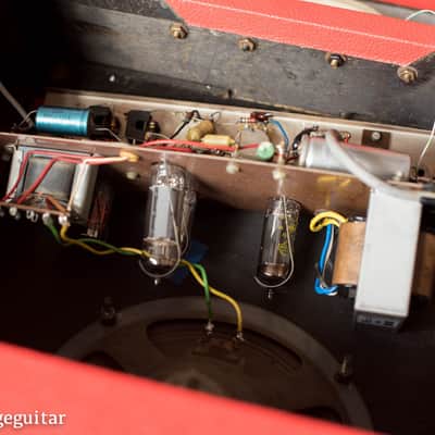 Vintage Vox AC4 1964 Red image 11