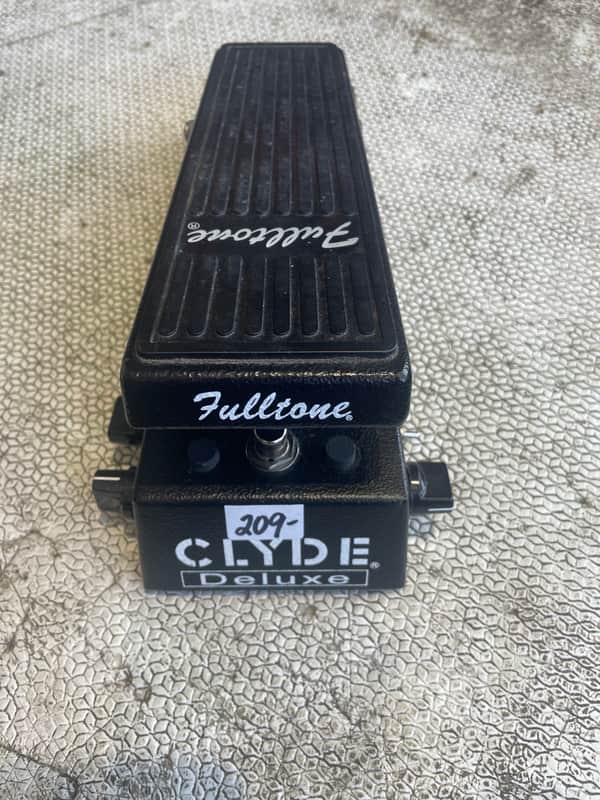 Fulltone Clyde Deluxe wah pedal - Black image 1
