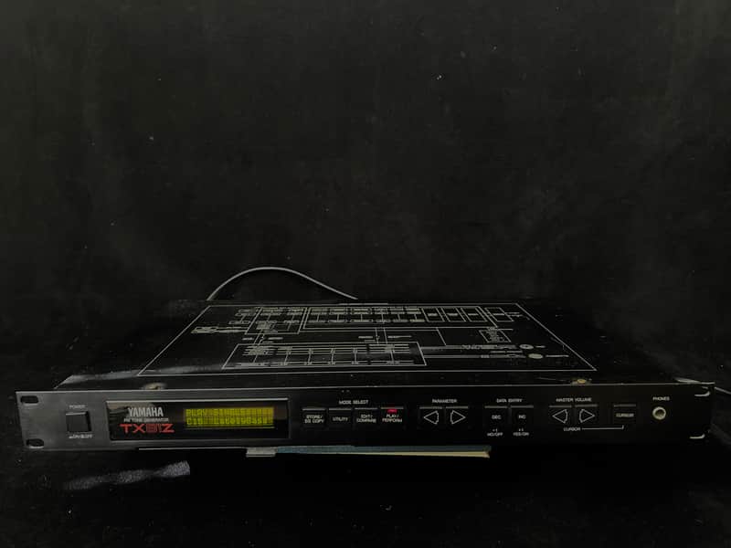 Yamaha TX81Z FMトーンジェネレーター Yamaha TX81Z FM Tone Generator – Found Sound