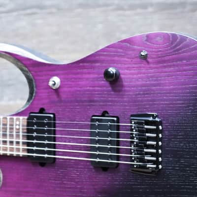 Ibanez RGD621AH Standard Midnight Shade Flat Ash Top Okoume Body Electric Guitar image 4