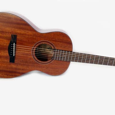Teton STP103ENT 103 Series Parlor Body Shape African Solid Mahogany Top Mahogany Neck 6-String Acoustic-Electric Guitar image 8