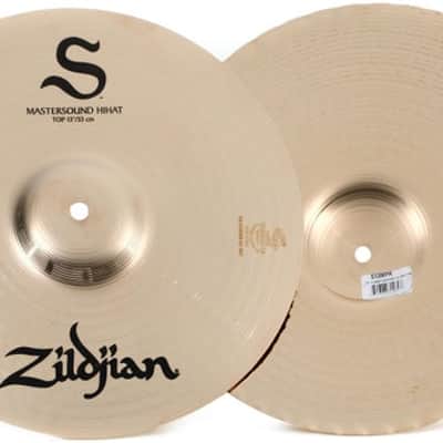 Zildjian 13 inch S Series Mastersound Hi-hat Cymbals (S13MPRd1) image 2