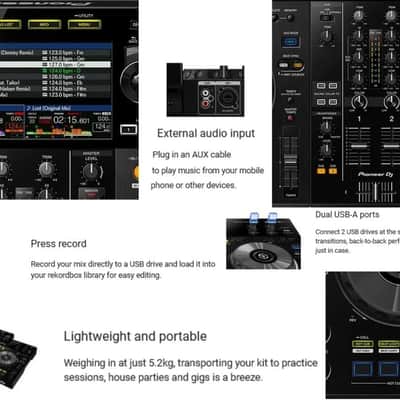 Pioneer XDJ-RR 2-Channel Rekordbox All-In-One DJ System 2018 - Present - Black image 6