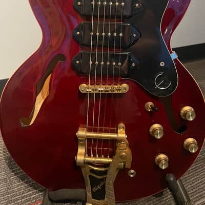 Epiphone Riviera Custom P93 2011 - 2019 - Wine Red image 7