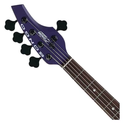 Sterling by Music Man Bongo 5-String Bass - Firemist Purple Satin - Open Box image 4