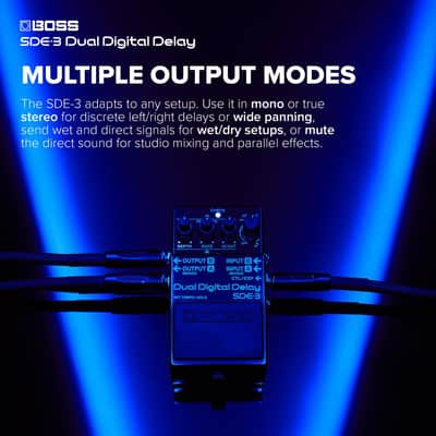 Boss SDE-3 Dual Digital Delay Pedal image 5