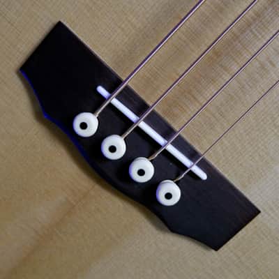 Guild Westerly Collection B-140E Acoustic Bass - Natural with Gig Bag image 13
