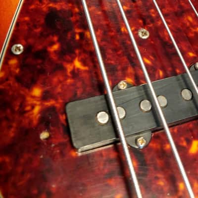 Fender Jazz Bass – 1964 – All Original (Except Nut) – Excellent Condition – Pre-CBS Vintage – With Case image 4