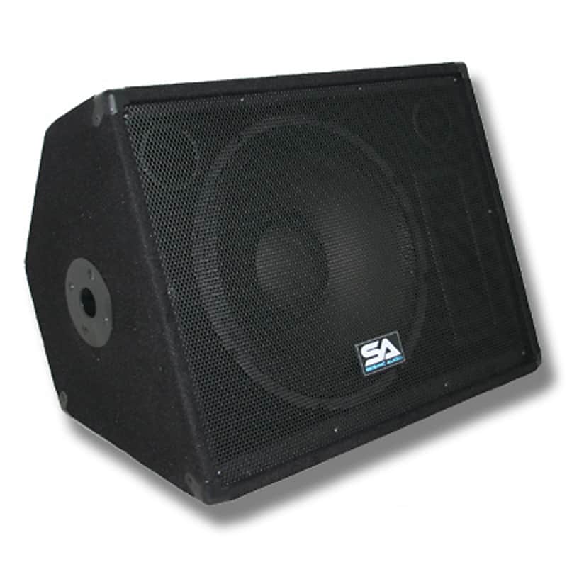 PAIR 15" Floor Monitors Stage/Studio PRO PA/DJ Speakers image 1