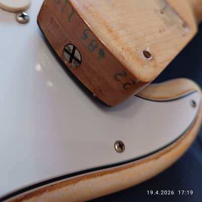 Fender stratocaster 1969 - olympic white image 8