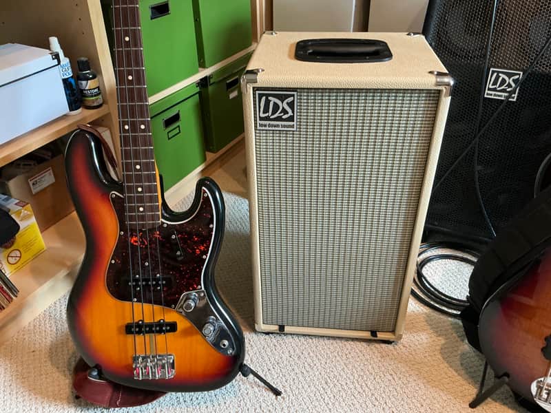 Low Down Sound 2x10 sealed bass cabinet 2026 - Crème Tolex image 1