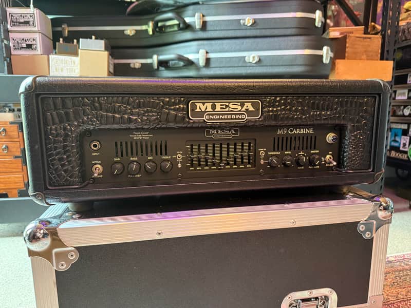 Mesa Boogie M9 Carbine 600-Watt Rackmount Bass Amp Head 2009 - 2017 - Black image 1