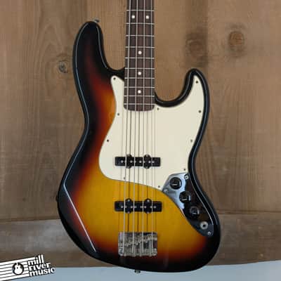 Fender 2009 Standard Jazz Bass, 3-Color Sunburst, Gig Bag - Used