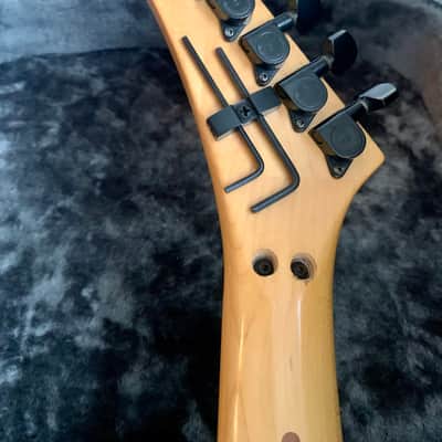 Kramer Baretta 1986 - Dennis Kline Beer Graphic - Rare Transition Neck, Maple Fretboard image 7