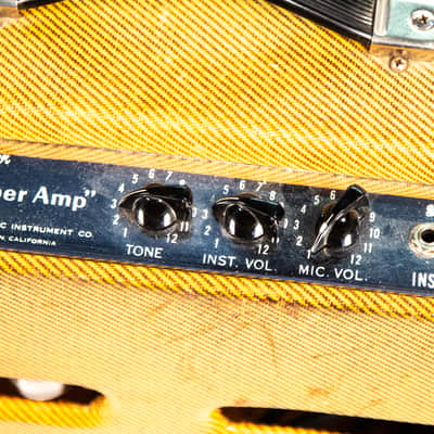 Fender Super Amp Owned by Brian Setzer image 8