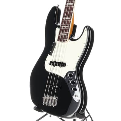 Fender Certified Pre-Owned Vintera III Early '70s Jazz Bass, Rosewood Fingerboard, Black (S3) (28427) image 4