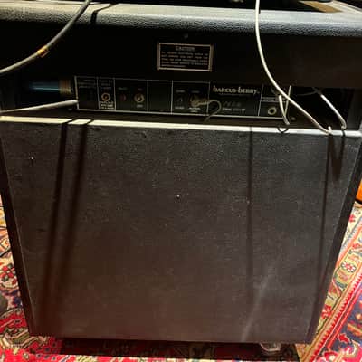 Vintage Barcus-Berry 1500A Preamp & 1602 Powered Speaker Cabinet (1977) – Rare Complete USA System image 4