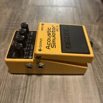 Boss AC-2 Acoustic Simulator (Silver Label) 1997 - 2006 - Yellow image 4
