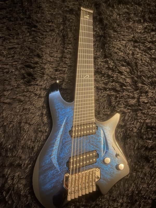 Aristides H/08 2022 - Blue Flamed Marble burst/Black image 1