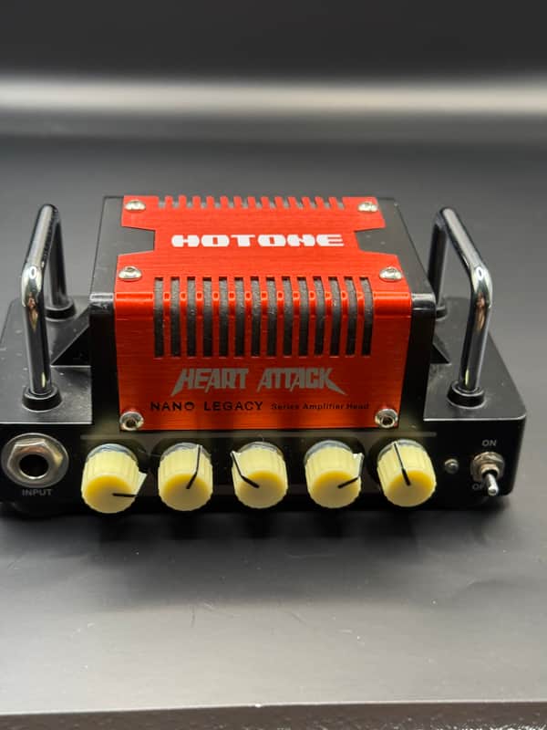 Hotone Nano Legacy Heart Attack 5w Guitar Head 2010s - Red image 1
