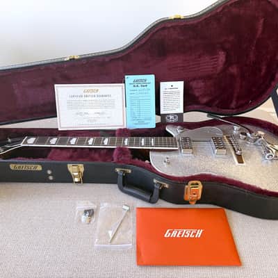 Gretsch G6129T-89 Vintage Select '89 Sparkle Jet with Bigsby 2023 - Silver Sparkle image 18