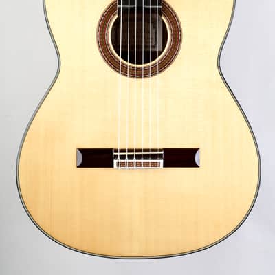 Kodaira AST 100 640 mm Handmade Classical Guitar, Solid Spruce, IRW Japan 2000s (RARE!) image 3