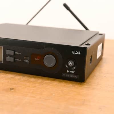 Shure SLX4 Wireless Receiver - H5 Band: 518-542 MHz (NO POWER SUPPLY) CG010X9 image 2