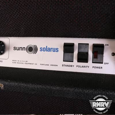 Sunn Solarus 2x12" Tube Combo Amplifier image 4