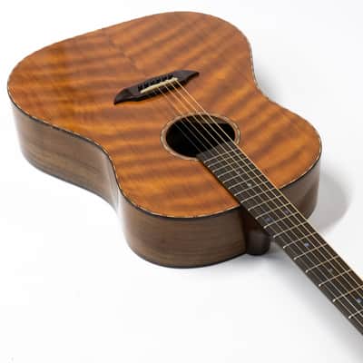 Ken Smith Stringed Instruments KS-J45 2024 - Curly Redwood and Laurel image 6