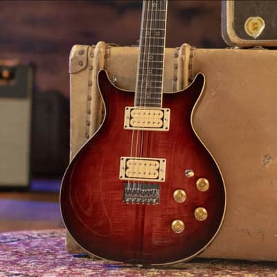 Washburn Wing American Hawk 78 - Vintage Sunburst, Crafted in Washuburn's US Custom Shop, Ash Body w/ Carved Maple Top, Neck-through Design, B-Stock image 15