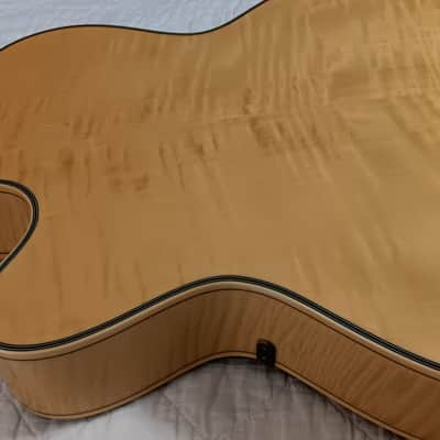 90s Epiphone Joe Pass Emperor I — Rare Early Deep Body Spec (Samick MIK) w/ OHSC - Gorgeous Natural Finish 1990s Natural image 16
