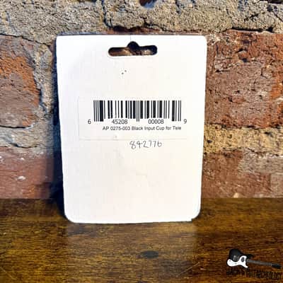 Allparts T-Style Input Cup *NIB* (2020s - Black) image 2