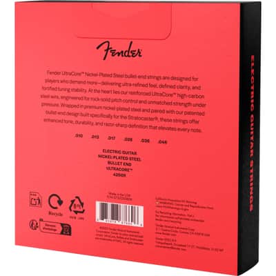 Fender 4250R Ultracore Bullet End 10-46 - 3-Pack - Electric Guitar Strings image 3