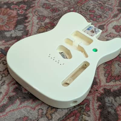 Fender Telecaster Deluxe Nashville Electric guitar body 2017-2021 - White Blonde with 2 pickguards image 8