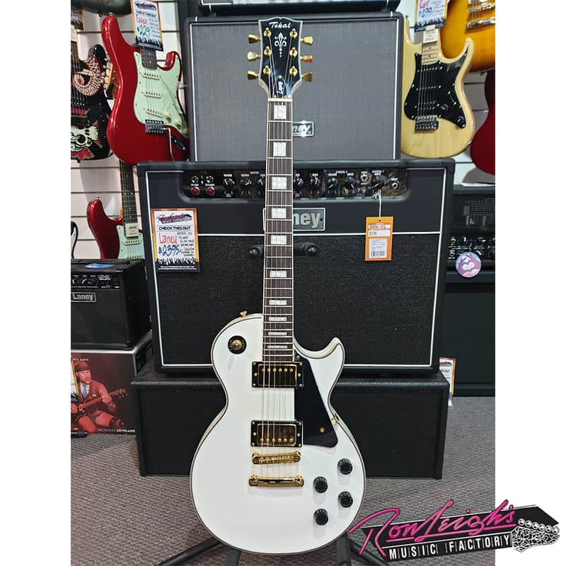 【日本製】Tokai LC141S レスポールタイプ ホワイト Tokai Legacy Series Love Rock Les Paul Custom Electric Guitar in