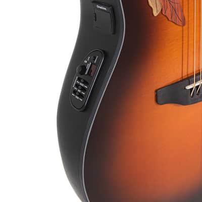 Ovation E – akustická kytara Celebrity Elite Mid Cutaway Sunburst image 6