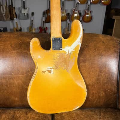 Fender Precision Bass with Rosewood Fretboard 1971 - Olympic White - OHSC image 6