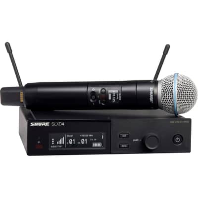 Shure SLXD24/B58 Digital Wireless Handheld Microphone System image 1
